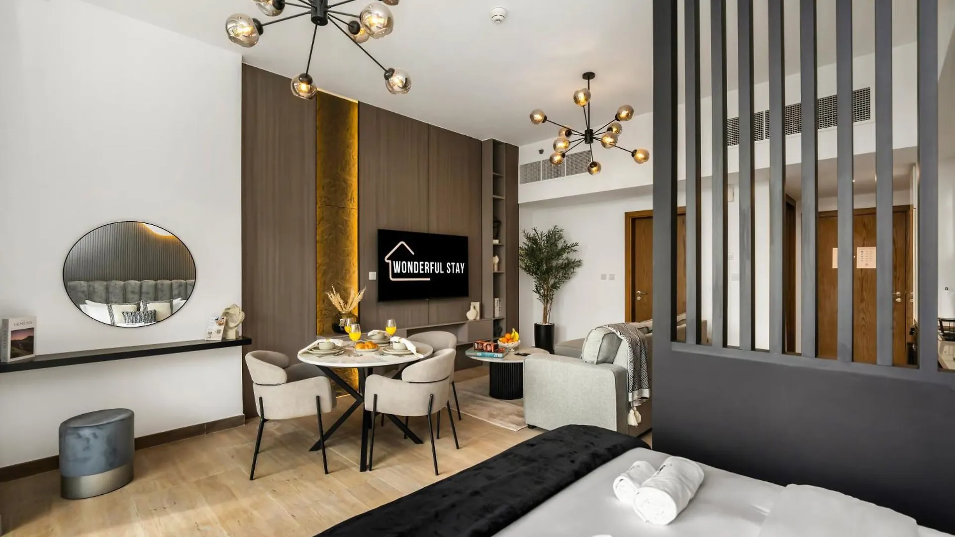 Wonderful Stay At Zaya Hameni - Best Amenities - Unique In Jvc - Brand New Luxury Apartments 迪拜